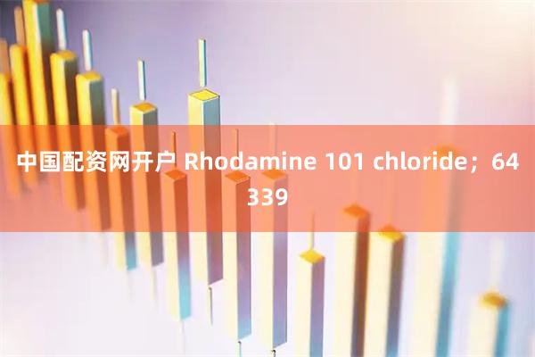 中国配资网开户 Rhodamine 101 chloride；64339